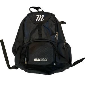Marucci F5 Bat Bag Pack Black Durable Baseball Softball Backpack Equipment Bag